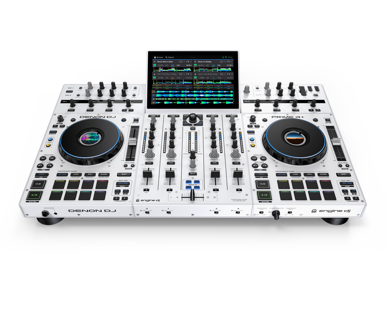 Denon DJ Prime 4 + White Special Edition