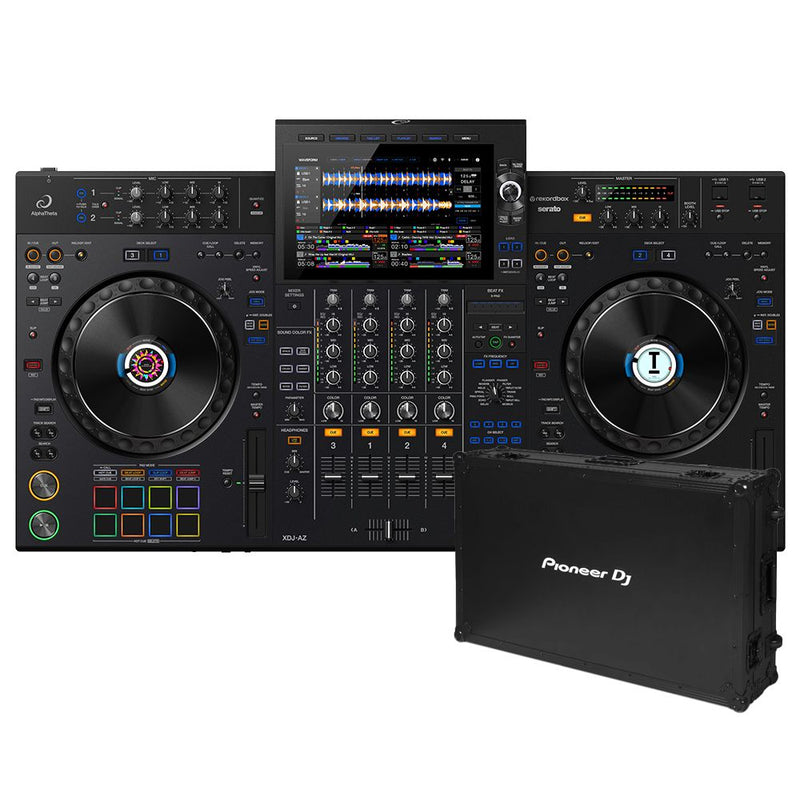 Alphatheta XDJ-AZ & Flight Case Bundle