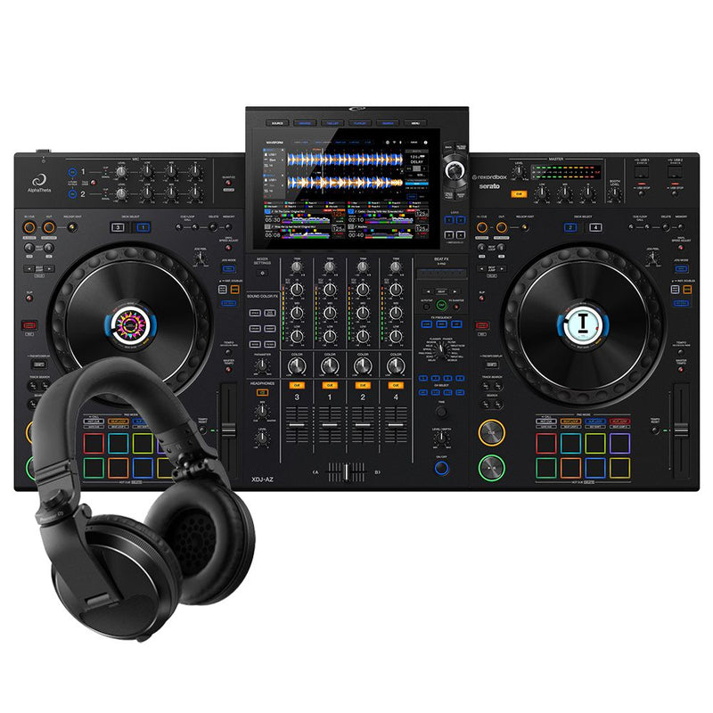 Alphatheta XDJ-AZ & HDJ-X5 Bundle