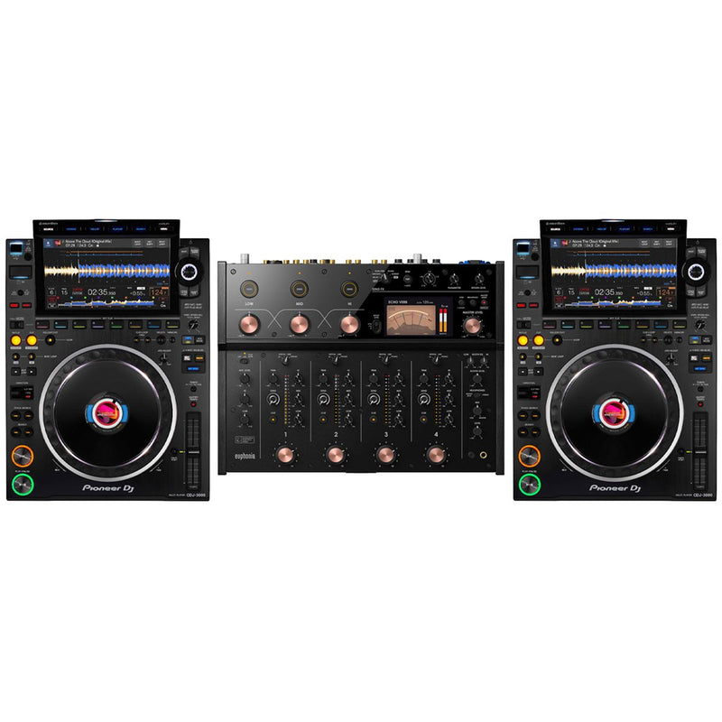 Pioneer DJ CDJ-3000 (Pair) & Alphatheta Euphonia