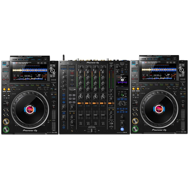 Pioneer DJ CDJ-3000 & DJM-A9 Package