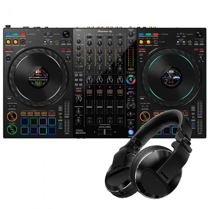 Pioneer DJ DDJ-FLX10 & HDJ-X10 Bundle