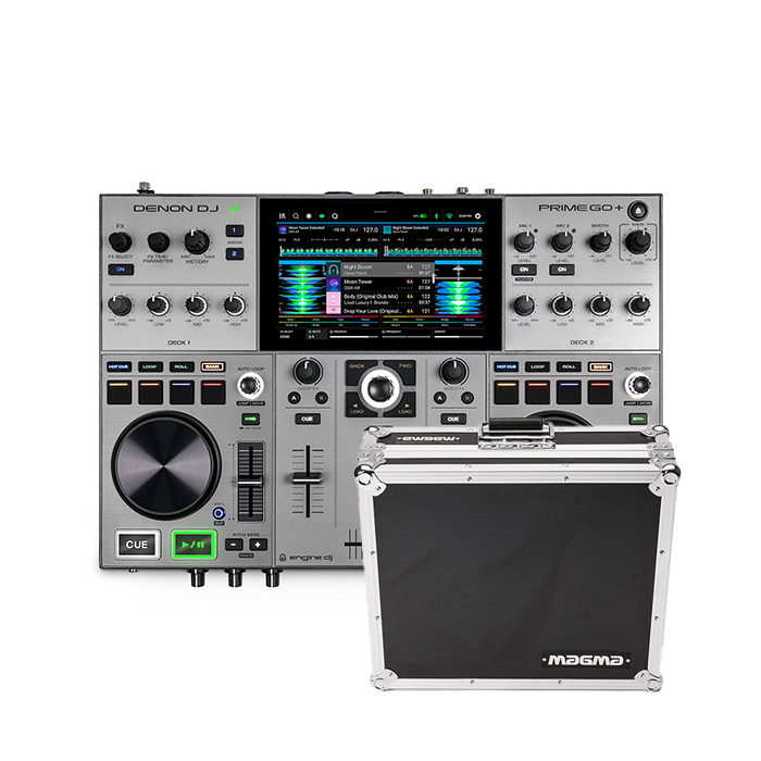 Denon DJ Prime Go+ & Magma Case Bundle